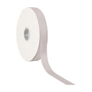 7/8" Single Face Satin Ribbon | Silver (012) |100 Yard Roll