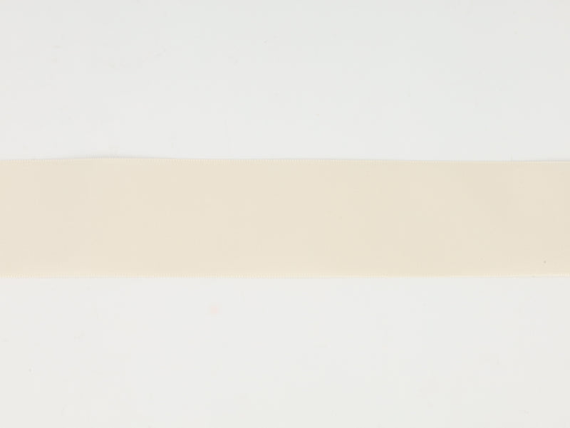 1 1/2" Double Face Satin Ribbon | Ivory (810) | 50 Yard Roll