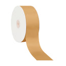 2 1/4" Double Face Satin Ribbon | Old Gold (690) | 50 Yard Roll