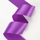1 1/2" Double Face Satin Ribbon | Purple (465) | 50 Yard Roll