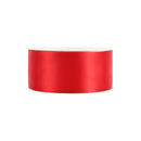2 1/4" Double Face Satin Ribbon | Red (250) | 50 Yard Roll