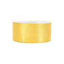 2 1/4" Double Face Satin Ribbon | Maize (650) | 50 Yard Roll