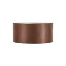 2 1/4" Double Face Satin Ribbon | Brown (850) | 50 Yard Roll
