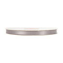 3/8" Double Face Satin Ribbon | Silver (012) |100 Yard Roll