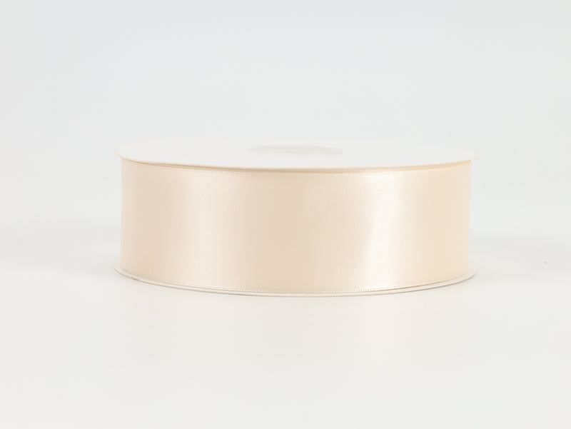 1 1/2" Double Face Satin Ribbon | Ivory (810) | 50 Yard Roll