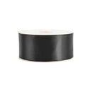 2 1/4" Double Face Satin Ribbon | Black (030) | 50 Yard Roll