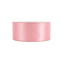 2 1/4" Double Face Satin Ribbon | Pink (150) | 50 Yard Roll