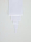 7/8" Double Face Satin Ribbon | White (029) | 100 Yard Roll