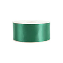 2 1/4" Double Face Satin Ribbon | Forest Green (587) | 50 Yard Roll