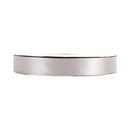7/8" Double Face Satin Ribbon | Silver (012) |100 Yard Roll