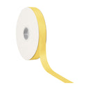 7/8" Double Face Satin Ribbon | Maize (650) | 100 Yard Roll