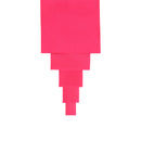 2 1/4" Double Face Satin Ribbon | Shocking Pink (175) | 50 Yard Roll