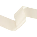 2 1/4" Double Face Satin Ribbon | Ivory (810) | 50 Yard Roll
