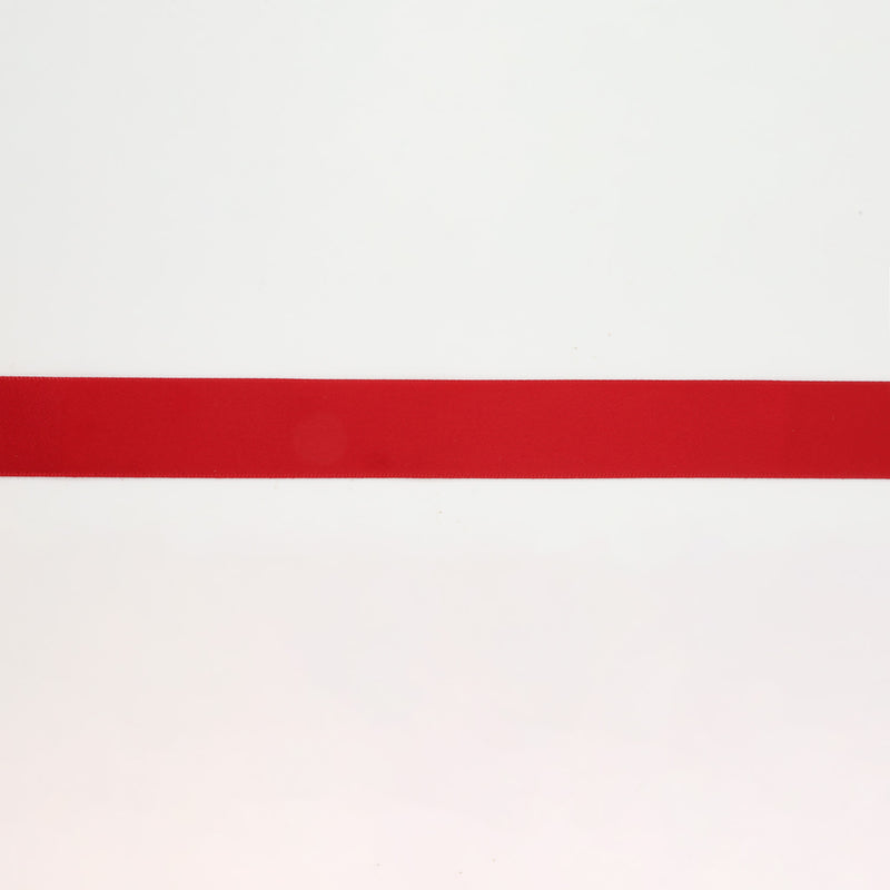 1 1/2" Double Face Satin Ribbon | Red (250) | 50 Yard Roll