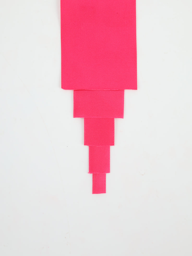 1 1/2" Double Face Satin Ribbon | Shocking Pink (175) | 50 Yard Roll