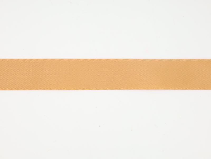 7/8" Double Face Satin Ribbon | Old Gold (690) | 100 Yard Roll