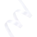 3/8" Double Face Satin Ribbon | White (029) | 100 Yard Roll