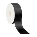 2 1/4" Double Face Satin Ribbon | Black (030) | 50 Yard Roll
