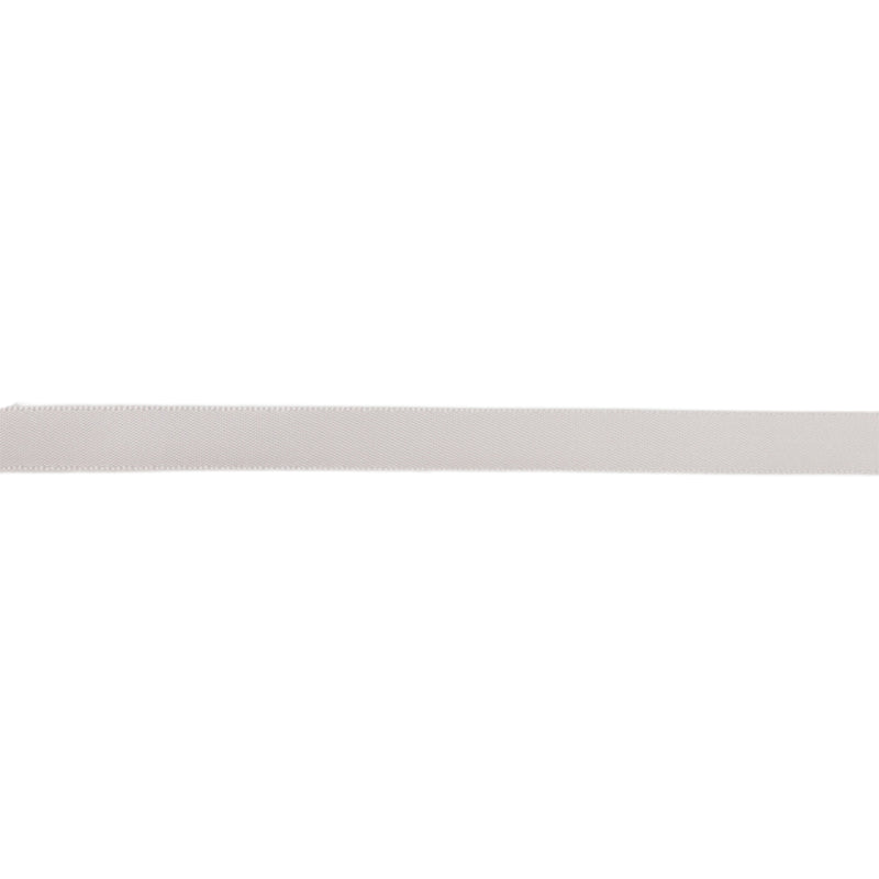 3/8" Double Face Satin Ribbon | Shell Grey (007) | 100 Yard Roll