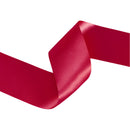 2 1/4" Double Face Satin Ribbon | Scarlet (260) | 50 Yard Roll