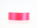 1 1/2" Double Face Satin Ribbon | Shocking Pink (175) | 50 Yard Roll