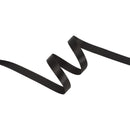 3/8" Double Face Satin Ribbon | Black (030) | 100 Yard Roll