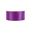 2 1/4" Double Face Satin Ribbon | Plum (285) | 50 Yard Roll
