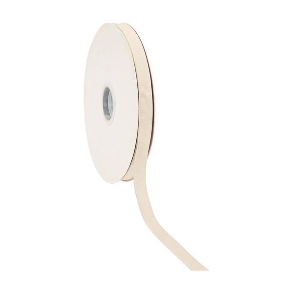 5/8" Textured Grosgrain Ribbon | Ivory (810) | 100 Yard Roll