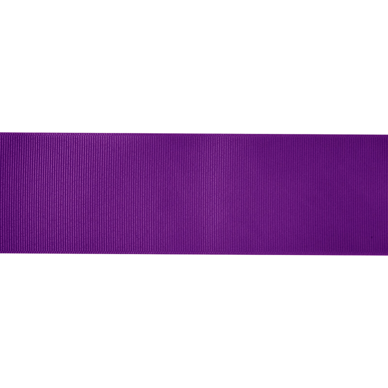 2 1/4" Textured Grosgrain Ribbon | Purple (465) | 50 Yard Roll