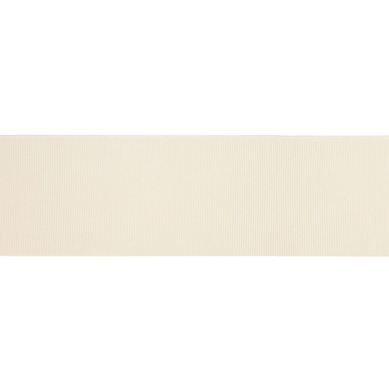 2 1/4" Textured Grosgrain Ribbon | Ivory (810) | 50 Yard Roll