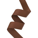 7/8" Textured Grosgrain Ribbon | Brown (850) | 100 Yard Roll