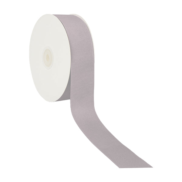1 1/2" Textured Grosgrain Ribbon | Silver (012) | 50 Yard Roll