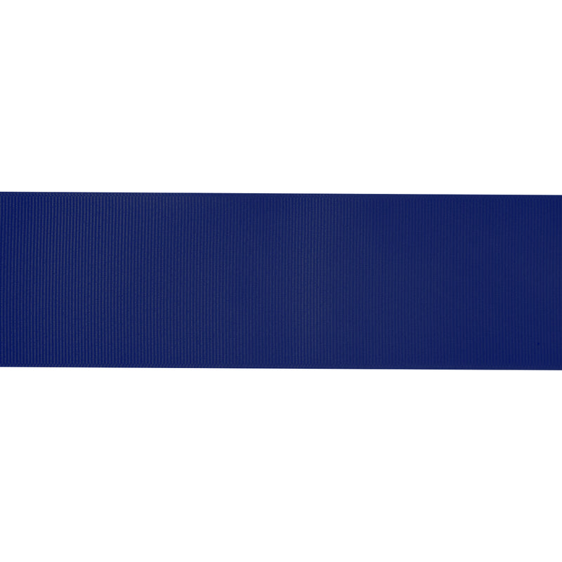 2 1/4" Textured Grosgrain Ribbon | Navy (370) | 50 Yard Roll