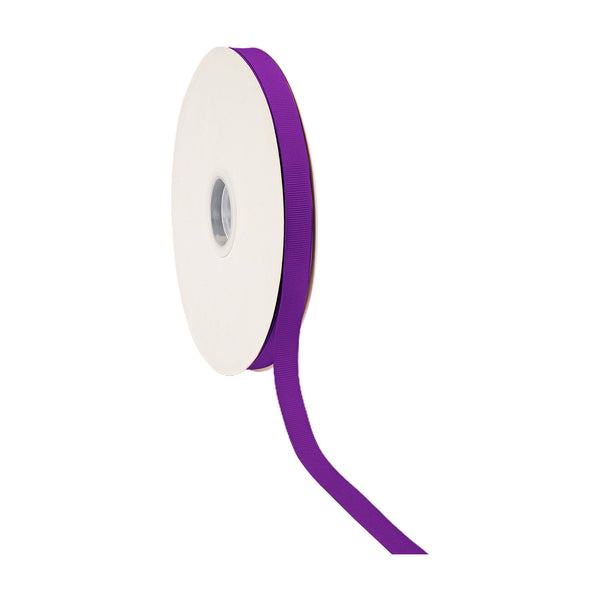 5/8" Textured Grosgrain Ribbon | Purple (465) | 100 Yard Roll