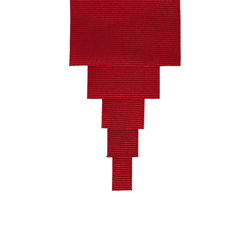 2 1/4" Textured Grosgrain Ribbon | Wine (275) | 50 Yard Roll