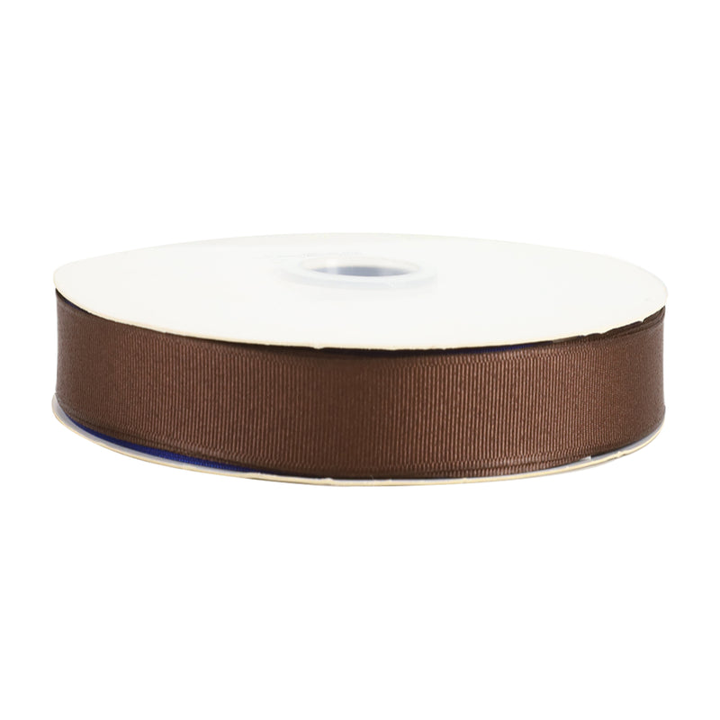 1 1/2" Textured Grosgrain Ribbon | Brown (850) | 50 Yard Roll