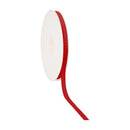 3/8" Textured Grosgrain Ribbon | Scarlet (260) | 100 Yard Roll