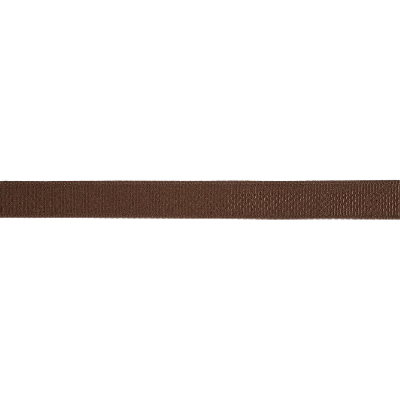 3/8" Textured Grosgrain Ribbon | Brown (850) | 100 Yard Roll