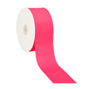 2 1/4" Textured Grosgrain Ribbon | Shocking Pink (175) | 50 Yard Roll
