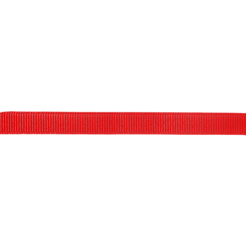3/8" Textured Grosgrain Ribbon | Red (250) | 100 Yard Roll