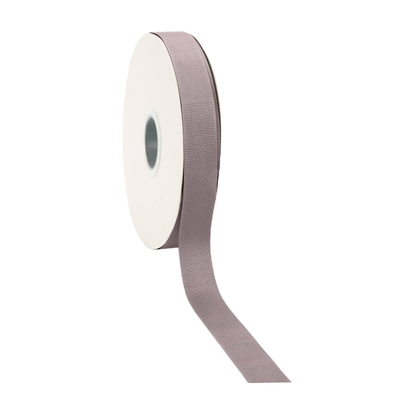 7/8" Textured Grosgrain Ribbon | Silver (012) | 100 Yard Roll