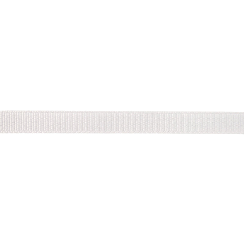3/8" Textured Grosgrain Ribbon | Shell Grey (007) | 100 Yard Roll