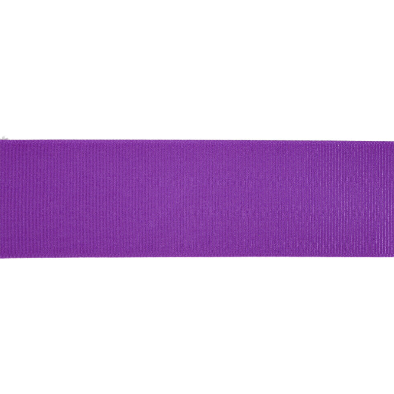 1 1/2" Textured Grosgrain Ribbon | Purple (465) | 50 Yard Roll