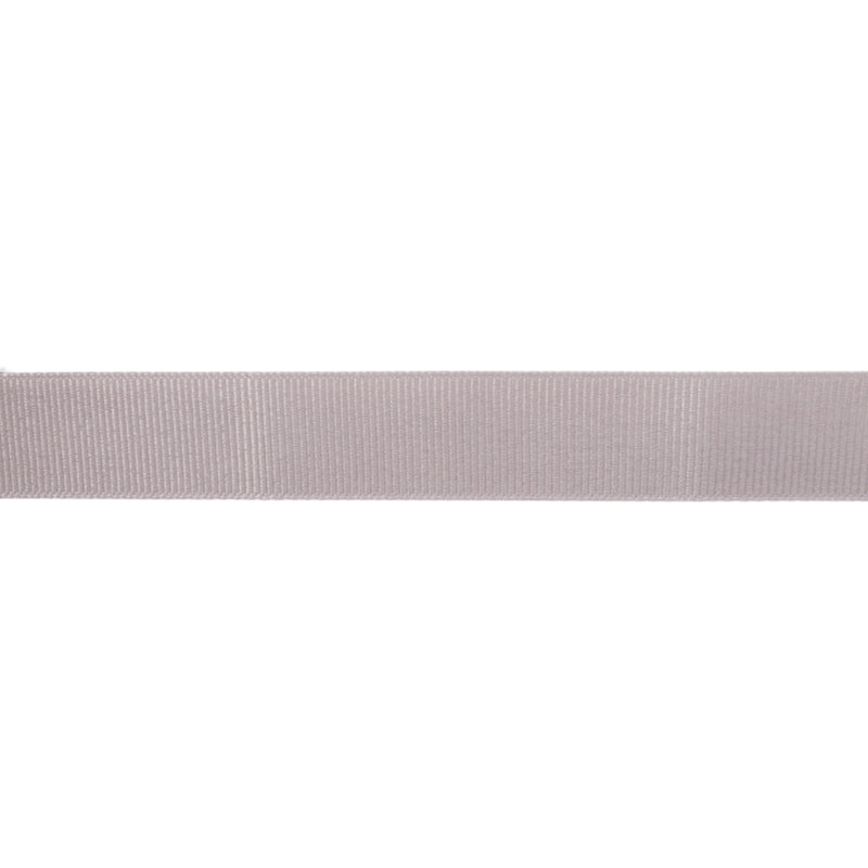 7/8" Textured Grosgrain Ribbon | Silver (012) | 100 Yard Roll
