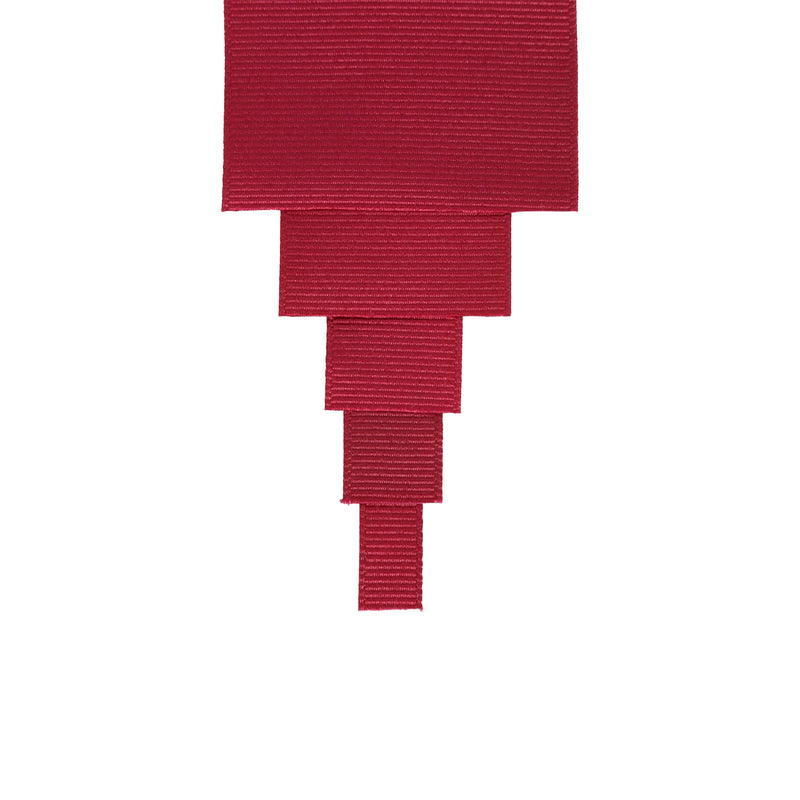 7/8" Textured Grosgrain Ribbon | Wine (275) | 100 Yard Roll