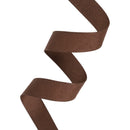5/8" Textured Grosgrain Ribbon | Brown (850) | 100 Yard Roll