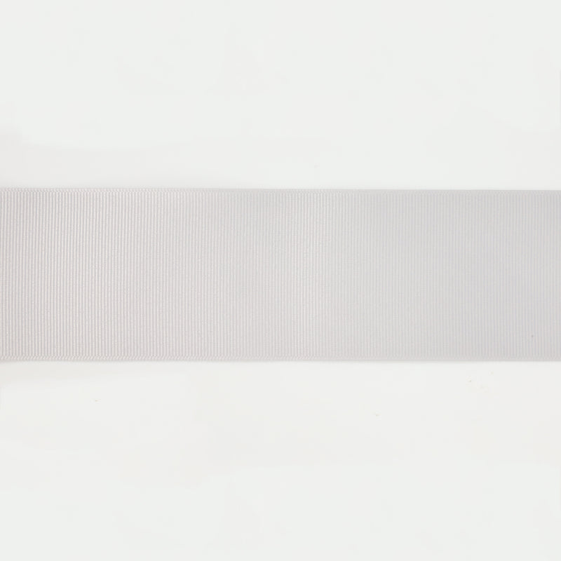 1 1/2" Textured Grosgrain Ribbon | Shell Grey (007) | 50 Yard Roll