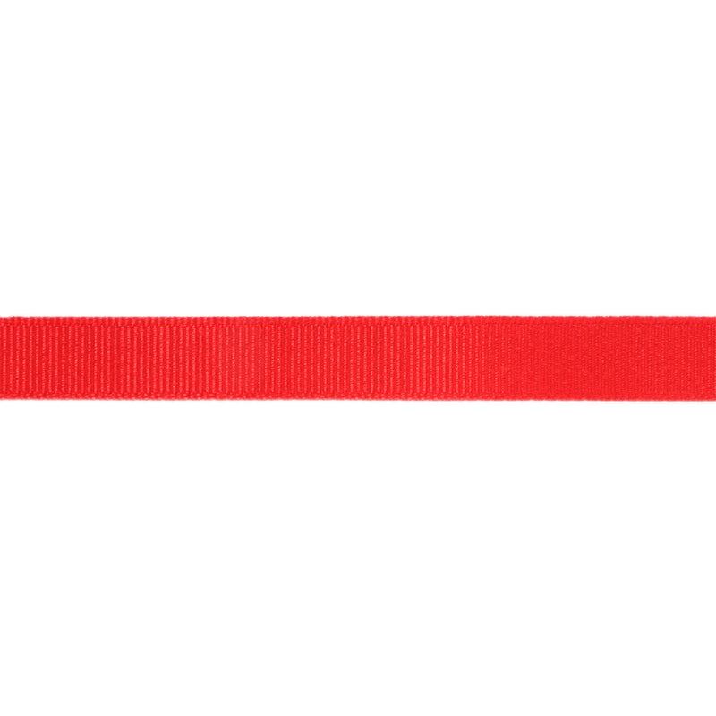 5/8" Textured Grosgrain Ribbon | Red (250) | 100 Yard Roll