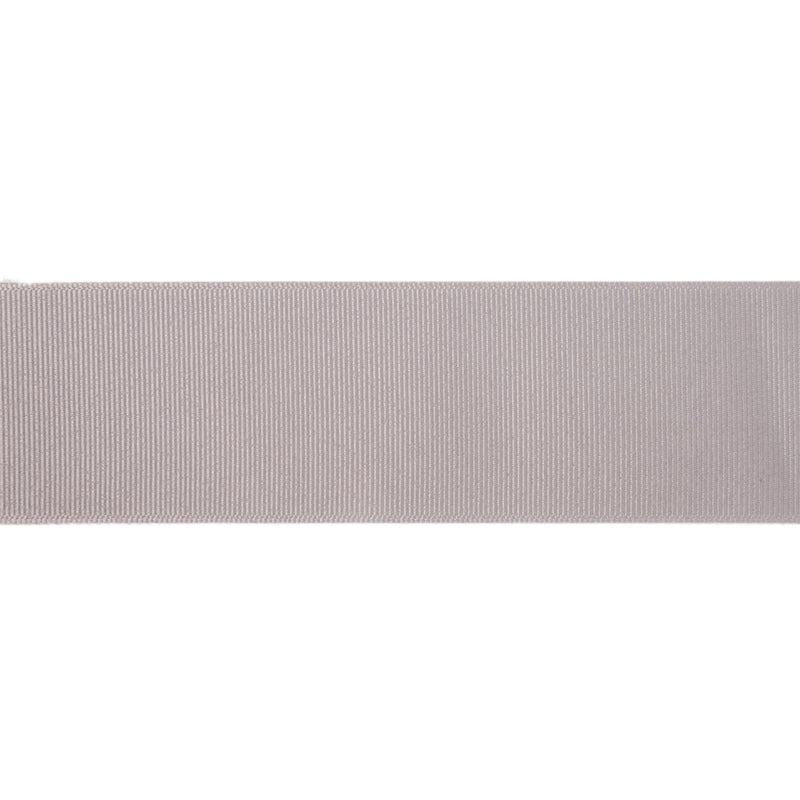 1 1/2" Textured Grosgrain Ribbon | Silver (012) | 50 Yard Roll