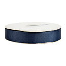 1 1/2" Textured Grosgrain Ribbon | Navy (370) | 50 Yard Roll